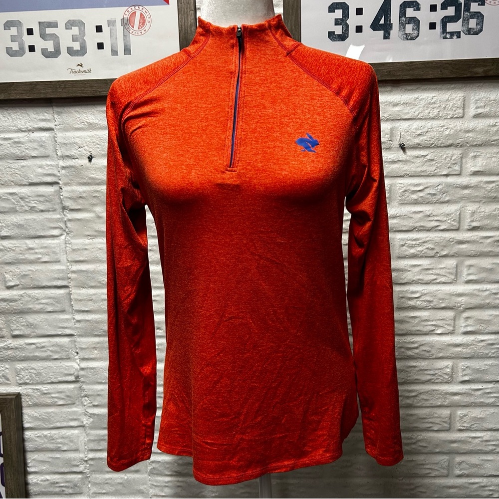 Rabbit Women's Long-Sleeve Quarter-Zip Performance Top - M - Chicago Marathon